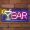 EL131321|NEON LED STRIPS BAR NEON@BACKBOARD|USB ΚΑΛΩΔΙΟ 1MT|5V|420X15X220