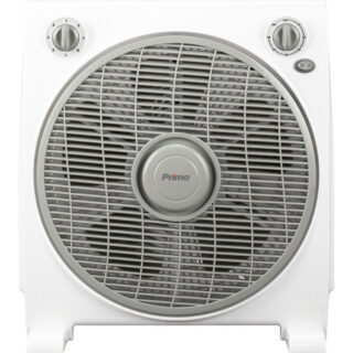 Ανεμιστήρας Box Fan PRBF-80452 Primo 12'' 30εκ. Λευκός-Γκρι