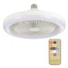 Ανεμιστήρας Οροφής E27 με φως LED 30W Λευκός - 6783 Spotlight