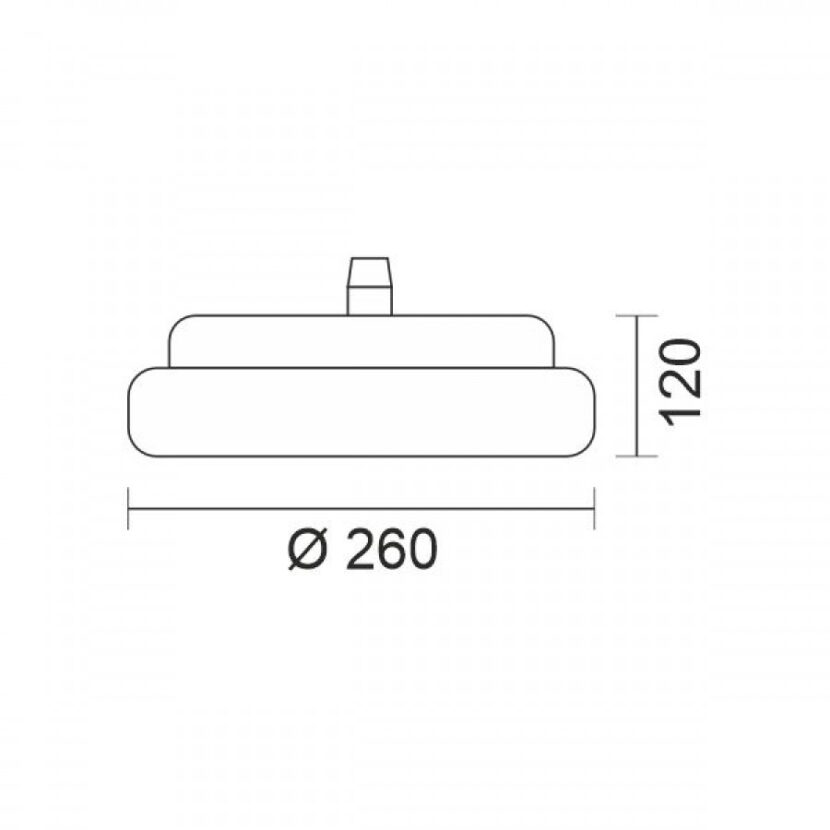 Ανεμιστήρας Οροφής E27 με φως LED 30W Λευκός - 6783 Spotlight