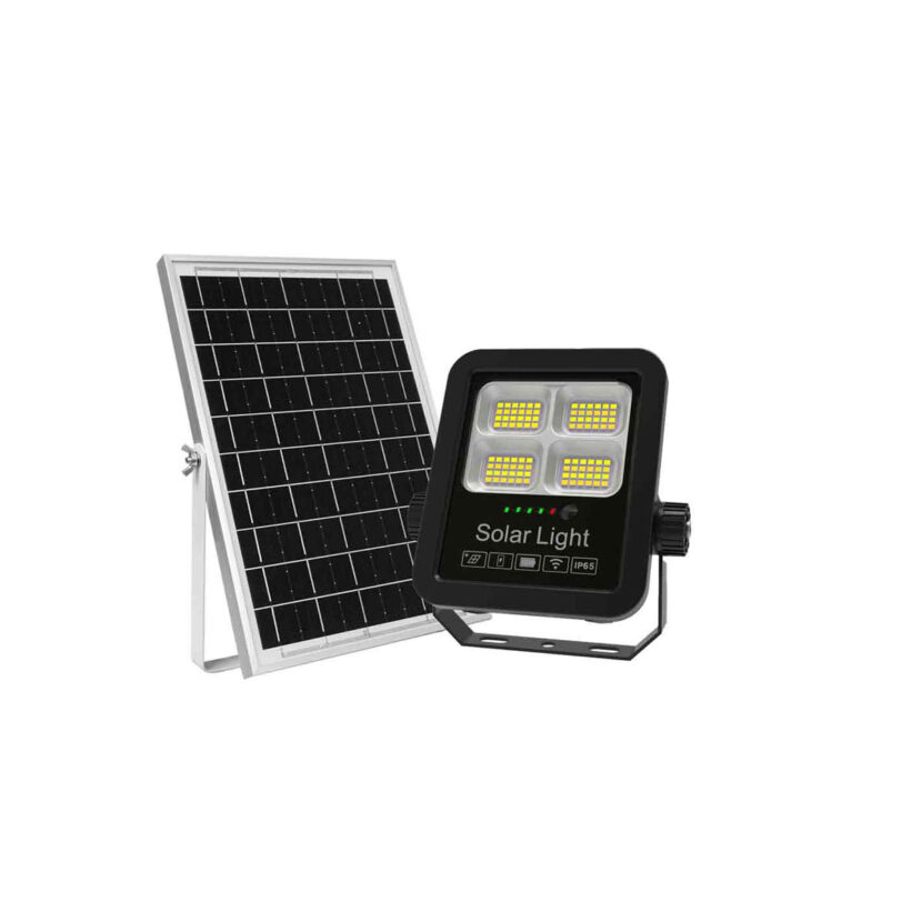 Προβολέας με φωτοβολταϊκό 40W CCT (3.000/4.000/6.400klv)