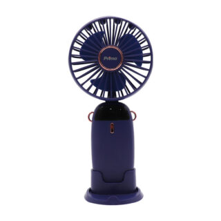Ανεμιστήρας Mini PRMF-80696 Primo 3.5'' 9cm Μπλέ Επαναφορτιζόμενος