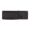 Ενσύρματο Πληκτρολόγιο Logitech K120 USB US Black