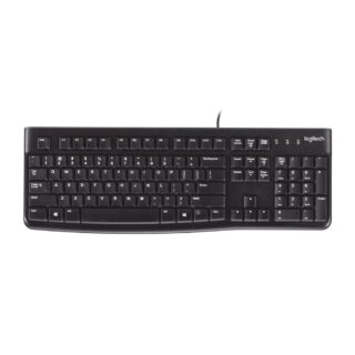 Ενσύρματο Πληκτρολόγιο Logitech K120 USB US Black