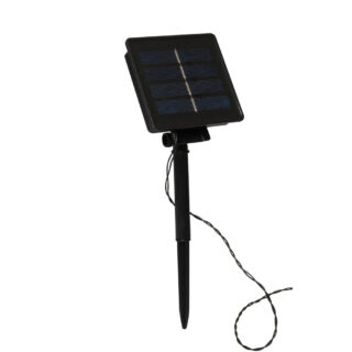 100 Led Φωτάκια Με Ηλιακό Πάνελ, 8 Προγράμματα Και Μετασχηματιστή, Πράσινο Καλώδιο / Πολύχρωμο Λαμπάκι 10 Μέτρα