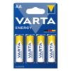Varta Energy Αλκαλικές Μπαταρίες AA 1.5V 4τμχ