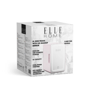 Mini Cooler 6Lt με Καθρέφτη και LED 56W ELLE HOME