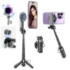 XO SS22 4-In-1 Μαγνητικό Πολυλειτουργικό Bluetooth Selfie Stick
