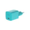 Φορτιστής TTEC SmartCharger GAN 45W PD Travel Fast Charger+ USB-C - USB-C 3A Cable Neon Blue