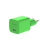 Φορτιστής TTEC SmartCharger GAN 45W PD Travel Fast Charger+ USB-C - USB-C 3A Cable Neon Green