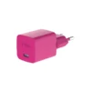 Φορτιστής TTEC SmartCharger GAN 45W PD Travel Fast Charger+ USB-C - USB-C 3A Cable Neon Pink