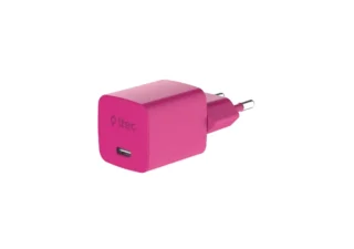 Φορτιστής TTEC SmartCharger GAN 45W PD Travel Fast Charger+ USB-C - USB-C 3A Cable Neon Pink