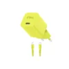 Φορτιστής TTEC SmartCharger GAN 45W PD Travel Fast Charger+ USB-C - USB-C 3A Cable Neon Yellow