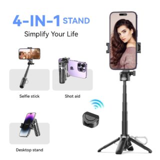 XO SS21 Πολυλειτουργικό Mini Bluetooth Selfie Stick 4 Σε 1